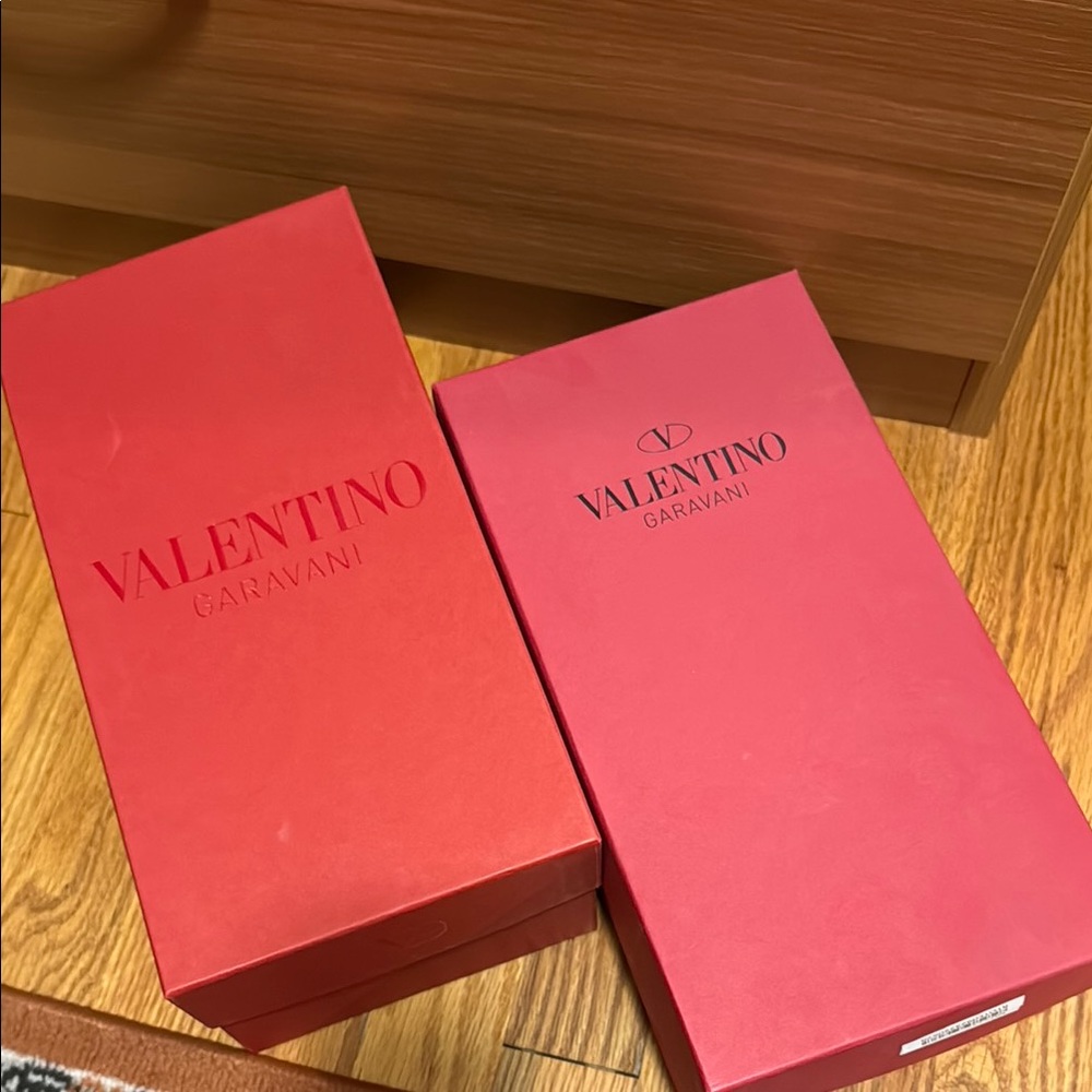 Valentino Garavani Red Shoe Boxes